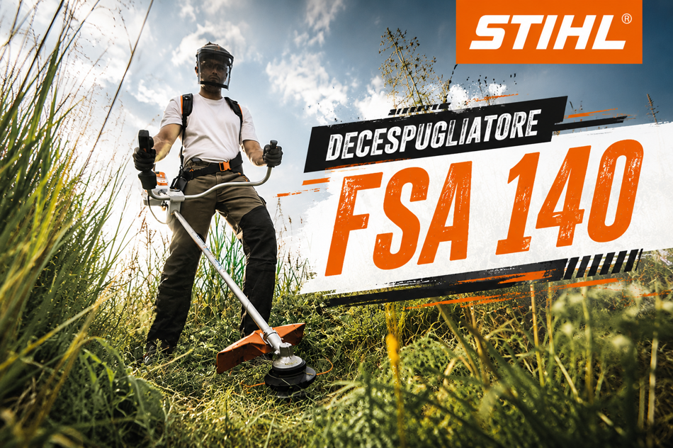 Nuovo Decespugliatore STIHL FSA 140: potenza professionale a batteria